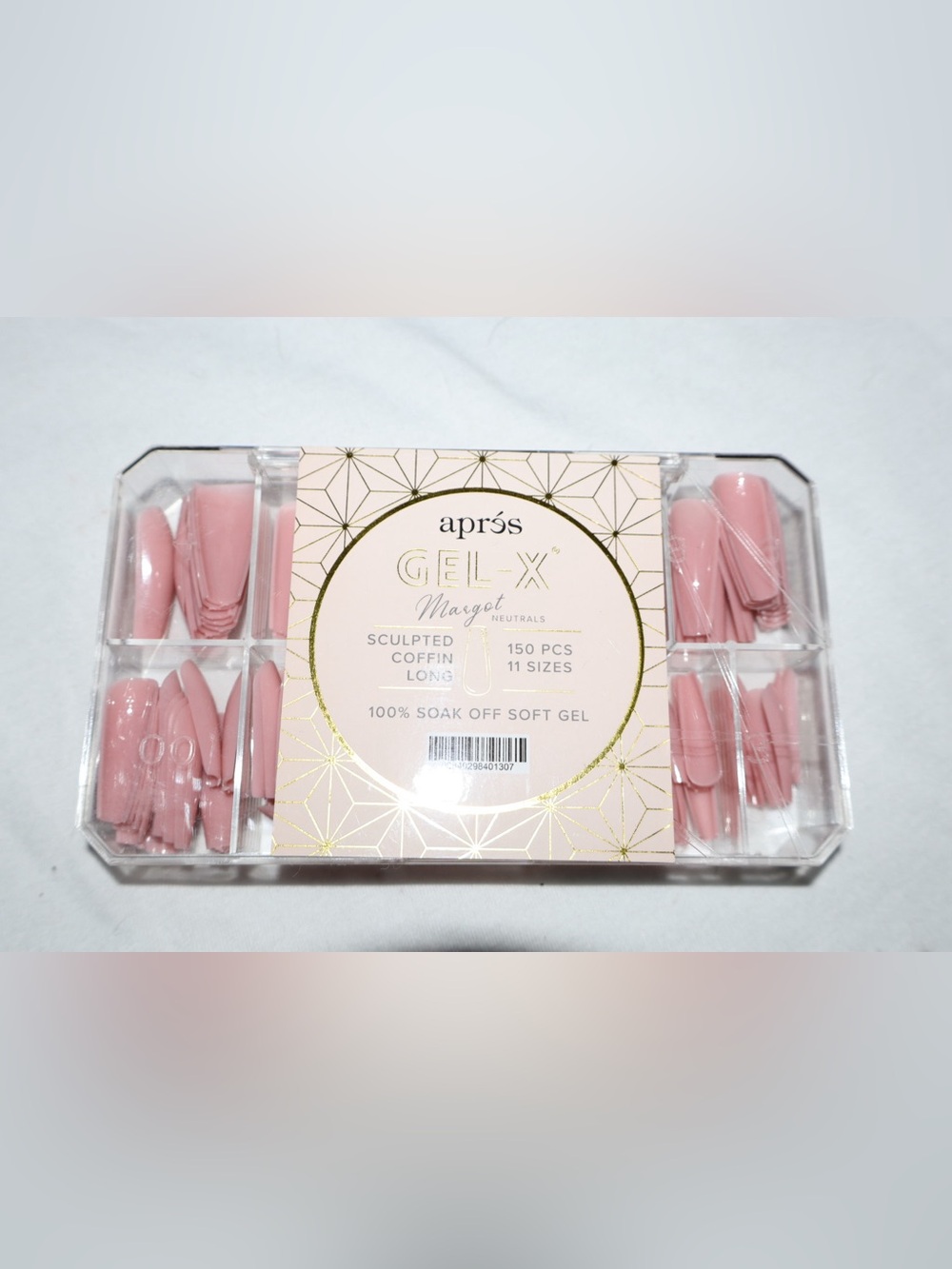 aprés GEL-X Margot Sculpted Coffin Long Nails - Dusty Pink